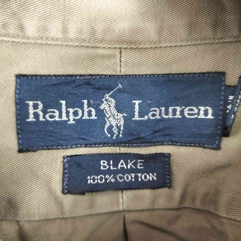 ラルフローレン RALPH LAUREN スモールポニー刺繍 BD L/S シャツ メンズ import:XL