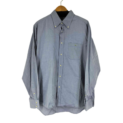 ラコステ LACOSTE ロゴ刺繍 BD L/S シャツ メンズ