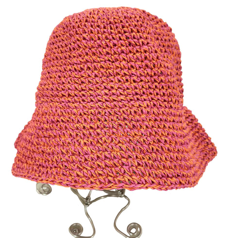 ザラ ZARA クロシェバケットハット レディース M