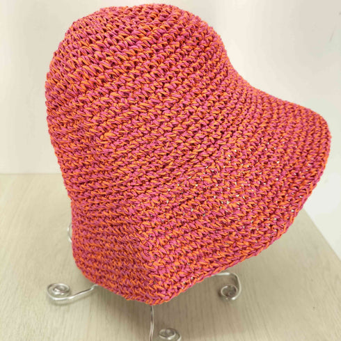 ザラ ZARA クロシェバケットハット レディース M