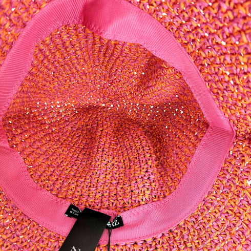 ザラ ZARA クロシェバケットハット レディース M