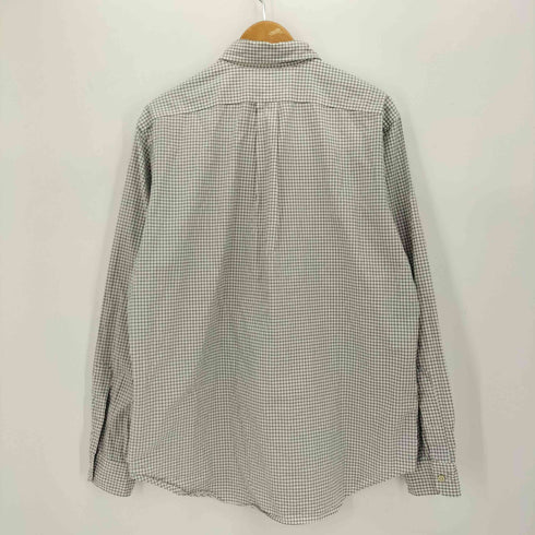 ラルフローレン RALPH LAUREN 90S 香港製 CLASSIC FIT ポニー刺繍 チェック ボタンダウン L/S シャツ メンズ import:M