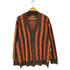 ザラ ZARA アクリルストライプカーディガン メンズ import:L