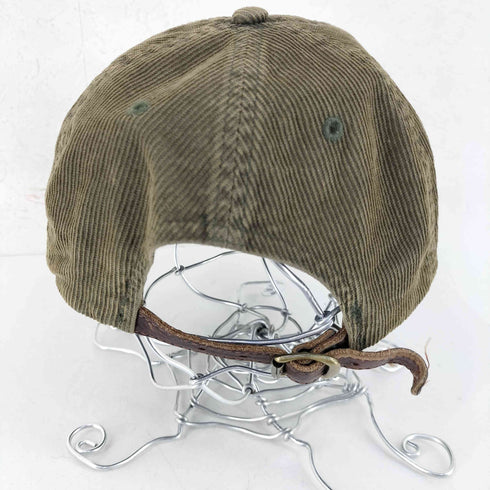 ダブルアールエルラルフローレン RRL RALPH LAUREN 台湾製 三つ星タグ ロゴ刺繍 コーデュロイ 6パネル キャップ メンズ