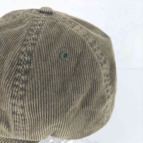 ダブルアールエルラルフローレン RRL RALPH LAUREN 台湾製 三つ星タグ ロゴ刺繍 コーデュロイ 6パネル キャップ メンズ