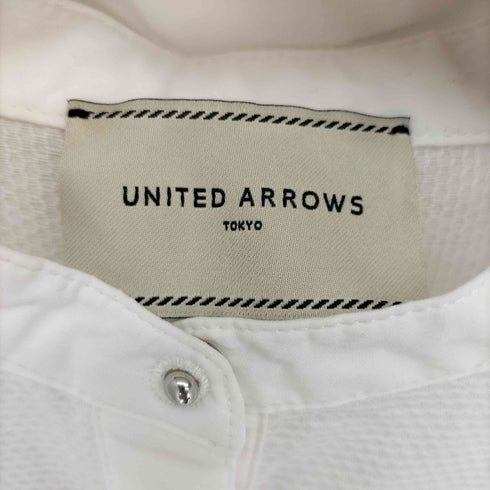 ユナイテッドアローズ UNITED ARROWS EMBOS ピンタック ショートスリーブブラウス レディース