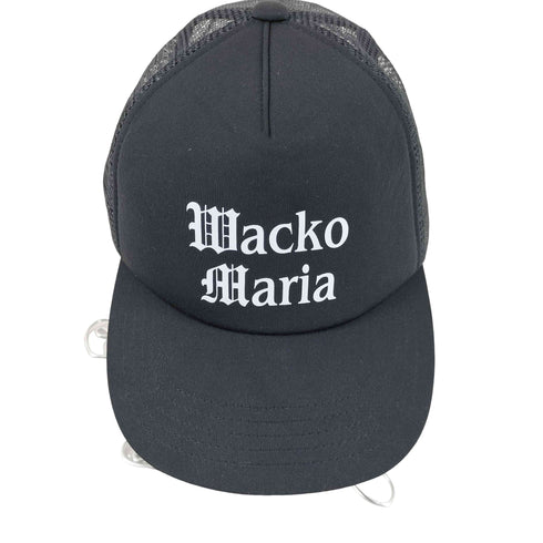 ワコマリア WACKO MARIA 24SS ロゴプリント 6パネル メッシュ キャップ メンズ