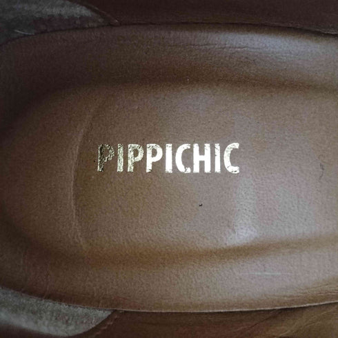 ピッピシック PIPPICHIC パイソン柄ショートブーツ レディース 37 1/2