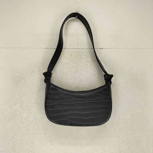 ザラ ZARA クロコショルダーバッグ Y2K レディース