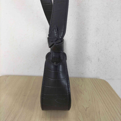 ザラ ZARA クロコショルダーバッグ Y2K レディース