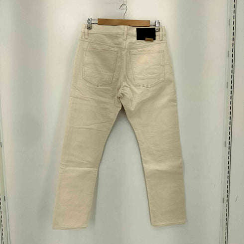 ジースターロー G-STAR RAW ボタンフライ ホワイトデニム ストレートパンツ メンズ 32/32