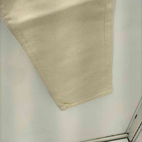 ジースターロー G-STAR RAW ボタンフライ ホワイトデニム ストレートパンツ メンズ 32/32