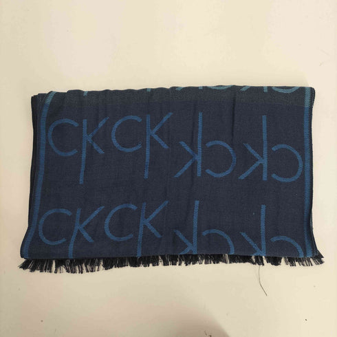 カルバンクライン CALVIN KLEIN ロゴ 大判マフラー ストール メンズ