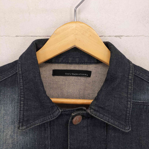 Heritage stone Y2K ジップ ギミックデザイン デニムジャケット メンズ M