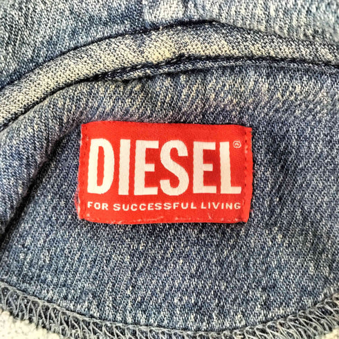 ディーゼル DIESEL TRACK DENIM HOODIE メンズ import:S