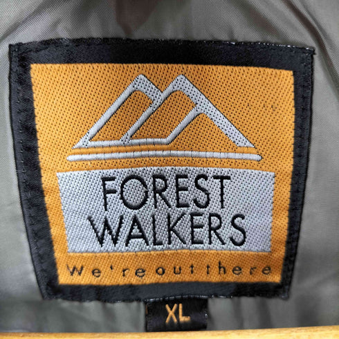 FOREST WALKERS 刺繍ロゴ ダウンジャケット メンズ XL