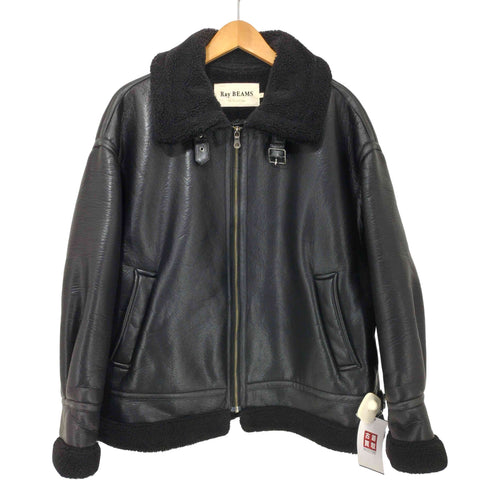 レイビームス Ray BEAMS フェイクムートンボマーブルゾン レディース JPN:1