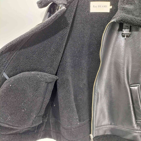 レイビームス Ray BEAMS フェイクムートンボマーブルゾン レディース JPN:1