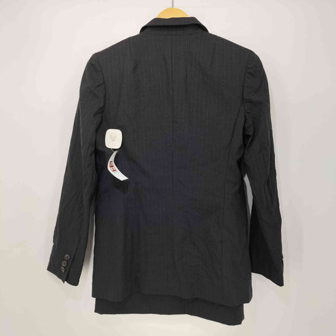 ポールスチュアート Paul Stuart ストライプ 3B テーラードジャケット + スカート セットアップ レディース 上 : 7AR 下 : 9