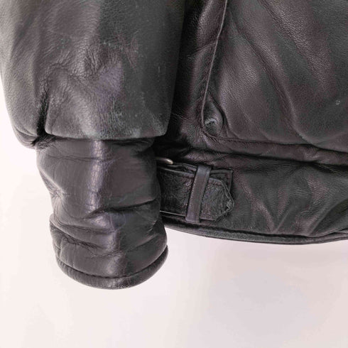 ショット Schott B-3 レザー ダウンジャケット メンズ import:M