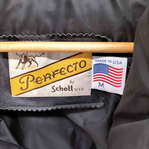ショット Schott B-3 レザー ダウンジャケット メンズ import:M