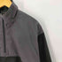 ナイキ NIKE golf ナイロン切替 フリースジャケット ハーフジップ メンズ import:S