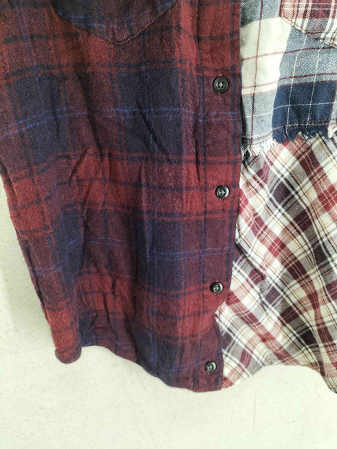 ディーゼル DIESEL クレイジーパターン チェックシャツ レディース