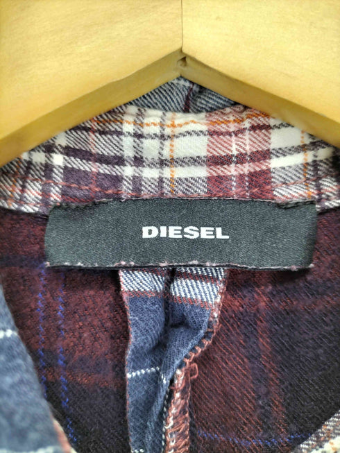 ディーゼル DIESEL クレイジーパターン チェックシャツ レディース