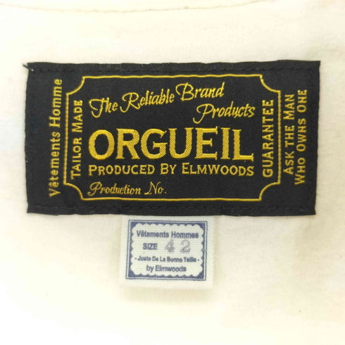 オルゲイユ ORGUEIL OPEN COLLOR SHIRTS メンズ JPN:42