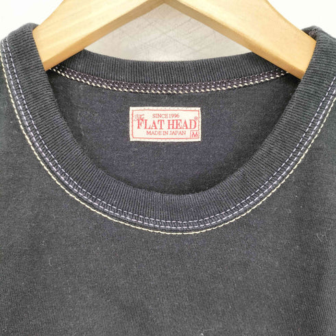 フラットヘッド FLAT HEAD GoogiesCafe クルーネックTシャツ メンズ JPN:M