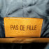 PAS DE FILLE 羊革 スタンドカラー レザージャケット レディース EUR:42