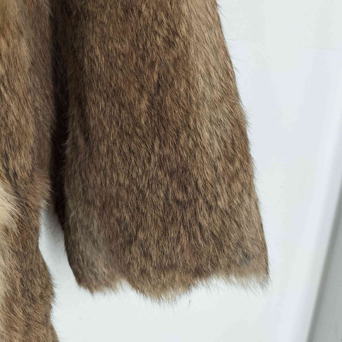 More Meritoire rabbit fur リバーシブル ラビットファーコート レディース JPN:L