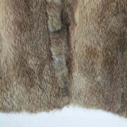 More Meritoire rabbit fur リバーシブル ラビットファーコート レディース JPN:L