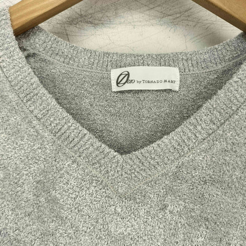 ゼロバイトルネードマート Zero by TORNADO MART パイル Vネック ニット メンズ JPN:M