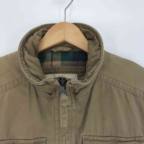 アメリカンイーグルアウトフィッターズ AMERICAN EAGLE OUTFITTERS ミリタリー ジップアップジャケット メンズ import:XS