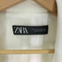 ザラ ZARA ロールアップスリーブ テーラード ジャケット レディース import:M