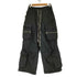 ダンケシェーン Danke Schon STRETCH TWILL ZIP W-POCKET WIDE PANTS メンズ US:28-29