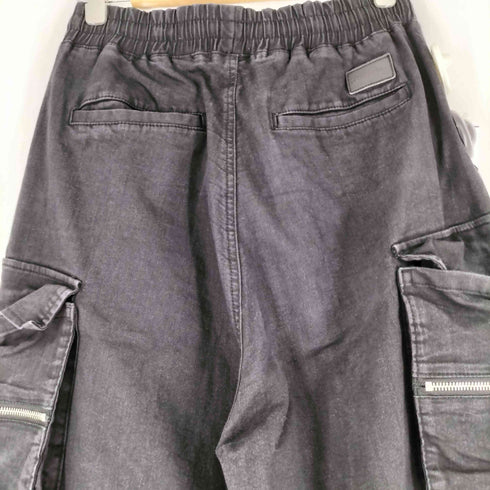 ダンケシェーン Danke Schon STRETCH TWILL ZIP W-POCKET WIDE PANTS メンズ US:28-29