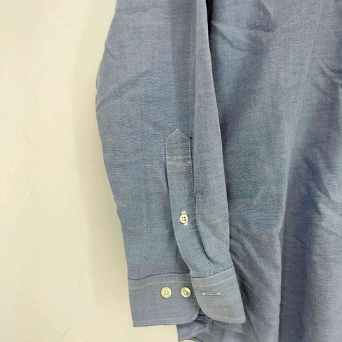ブルックスブラザーズ 346 BROOKS BROTHERS SLIM FIT オックスフォード ボタン ロゴ 刺繍 B.D L/S シャツ メンズ import:M