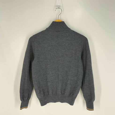ピーエスポールスミス PS Paul Smith ハーフジップ ボトルネック ウールニット レディース import:M