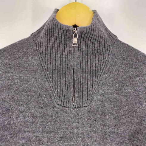 ピーエスポールスミス PS Paul Smith ハーフジップ ボトルネック ウールニット レディース import:M
