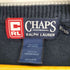 チャップスラルフローレン CHAPS RALPH LAUREN 刺繍ロゴ Vネックニット メンズ import:XL