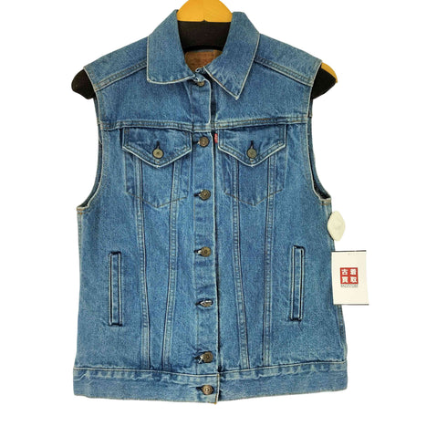 リーバイス Levis 00S デニムベスト レディース import:M