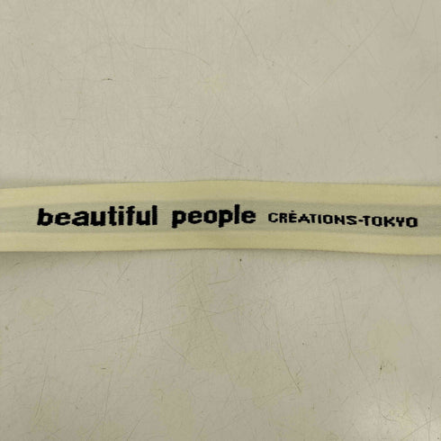 ビューティフルピープル beautiful people logo tape sacoche bag ロゴテープ ビニール サコッシュ 2WAY ショルダー バッグ レディース