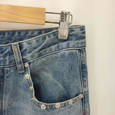 Novel Tokyo Novelist Roll-up Denim Washed blue ロールアップ デニムパンツ メンズ 3