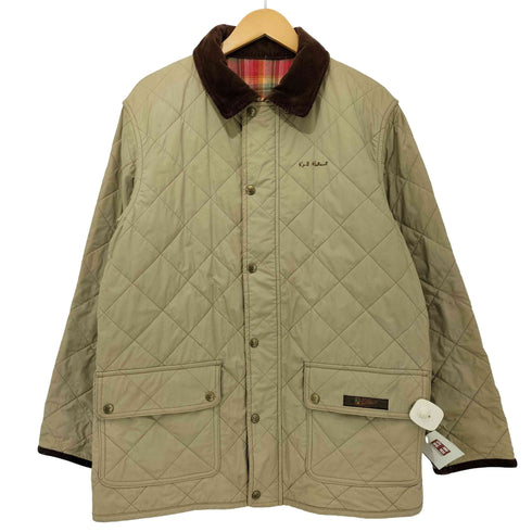 カールヘルム Karl Helmut 裏地オンブレチェック ダブルジップ キルティングジャケット ハンティング メンズ import:L