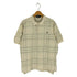 ポロバイラルフローレン Polo by RALPH LAUREN 90S USA製 スモールポニー刺繍 チェック 鹿の子ポロシャツ メンズ import:L