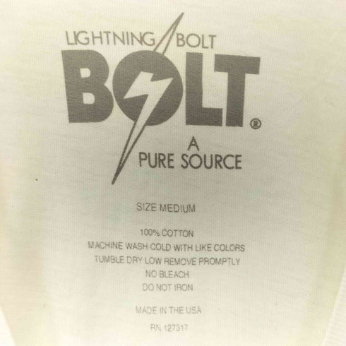 lightning bolt RAINBOW SS TEE メンズ import:M