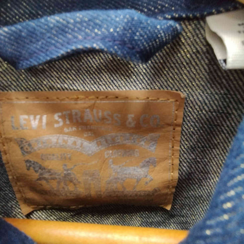 リーバイス Levis ゴールド トラッカー ジャケット 3rd サード リジット デニム メンズ import:M