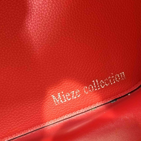 Mieze Collection ポーチ付 ハトメ レザー ハンドバッグ レディース